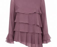 Zara May e Tiered Ruffle Blpuse