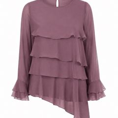 Zara May e Tiered Ruffle Blpuse