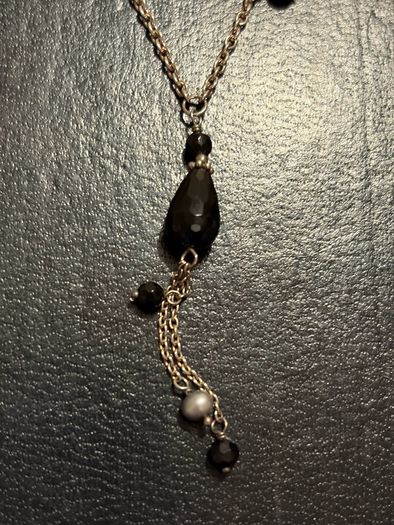 silver necklace