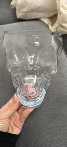 large glass skull