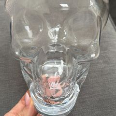 large glass skull
