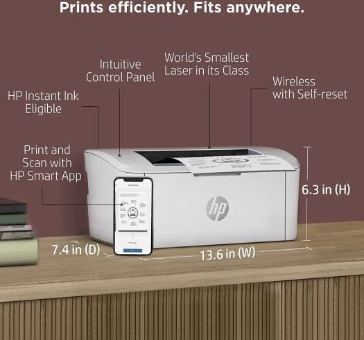 HP LaserJet M111w Wireless Mono Laser Printer