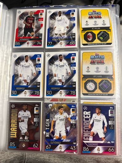 football cards + binders (offers Welcome )