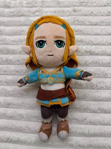 The Legend of Zelda Breath of the Wild Princess Zelda Plush approx. 30 cm. Used Please see photos