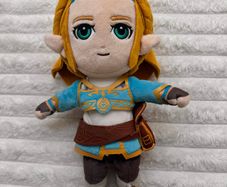 The Legend of Zelda Breath of the Wild Princess Zelda Plush approx. 30 cm. Used Please see photos
