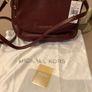 Michael Kors Bedford Convertible Merlot  Leather Bag Image 8