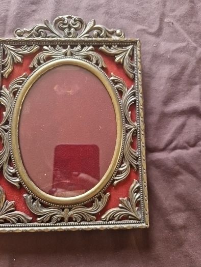 vintage brass frame