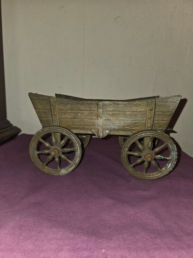 Vintage Large Brass Wagon