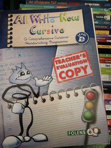 All Write Now Cursive level D