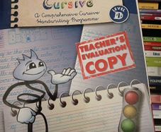 All Write Now Cursive level D
