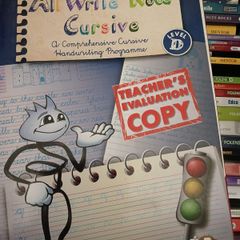 All Write Now Cursive level D