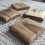 Wooden handmade coasters Image 3