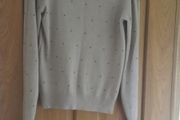 Oatmeal coloured light jumper