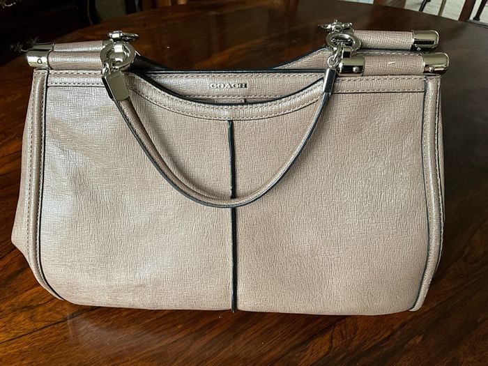 COACH  Brown Leather Satchel Handbag
