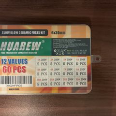 Various fuse slow blow ceramic kit