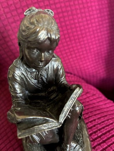 Bronze- Girl Reading