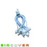 Small white bungee ball ties, 10cm (10 pk) Image 5