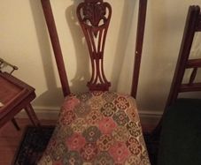 antique dining room chairs