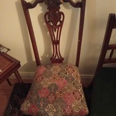 antique dining room chairs