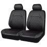 1pcs Universal Car Van Camper Seat Cover Set PU Leather Vehicle Cushion Full Surrounded Protector Pad Anti-Scratch Fit Sedan Suv Pick-up Truck Image 2