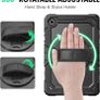 ProCase Rugged Case for Galaxy Tab 8.7 Inch A11 2025 & Samsung A9 2023, Heavy Duty Shockproof Rugged Cover with Hand Strap 360 Degree Rotatable Kickstand Protective for Galaxy Tab A11 (LTE) 5G -Black Image 5