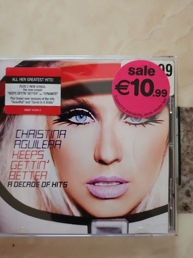Christina Aguilera CD - A Decade Of Hits  (NEW)