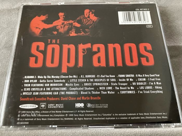 THE SOPRANOS - Music From The Original HBO Series    CD