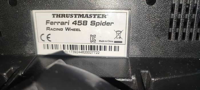 Thrustmaster Ferrari 458 Spider
