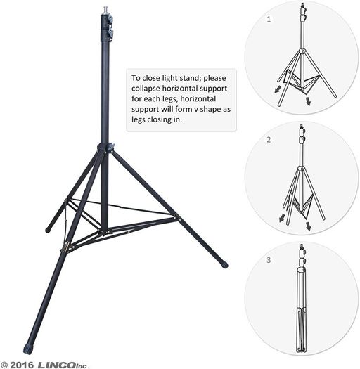 New Super High Quality Zenith 8 Series 7ft Professional Alumium Tripod Black