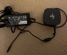 Genuine HP USB-C Dock G5 Docking Station + 120W Power Supply
