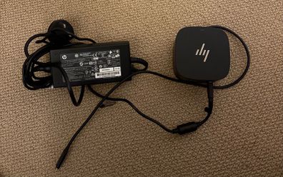 Genuine HP USB-C Dock G5 Docking Station + 120W Power Supply