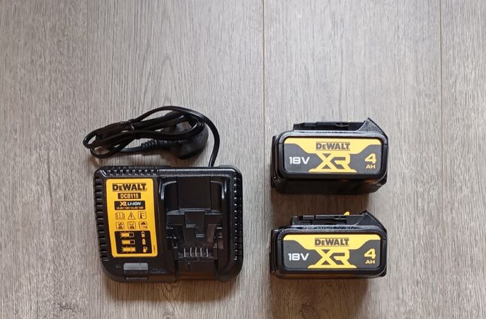 DeWalt Batteries and Charger