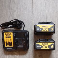 DeWalt Batteries and Charger