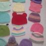 Handmade newborn baby hats Image 4