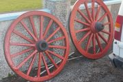 Pair of Cart wheels