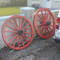 Pair of Cart wheels
