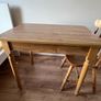 table & 2 chairs wooden Image 5