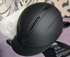 New Shire horse riding adjustable helmet with box and original tags