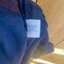 JFW long light coat viscose/linen - size 12- denim blue Image 6