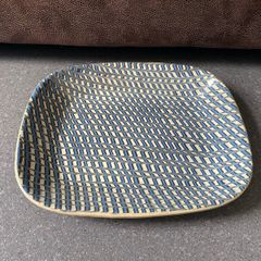 Harwood Stockton Combed Slipware Dish Vintage