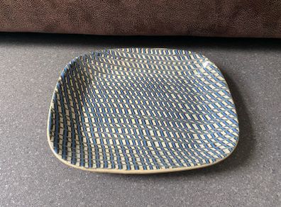 Harwood Stockton Combed Slipware Dish Vintage