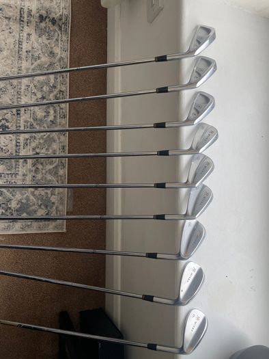 Miura  CB57 /MB001  combo set with matching wedges in excellent condition