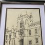 Gerald F. McCarthy Original Pen & Ink Drawing  UCC Main Quad Entrance Tower (2012) Image 4