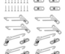 PVC window restrictors (8 pack)