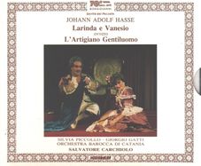 Johann Adolf Hasse. Larinda e Vaneiso. CD. Free Postage!