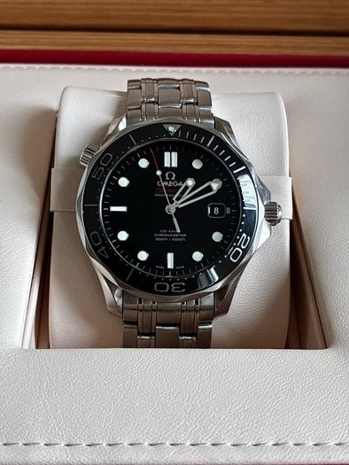 Omega Seamaster Diver Black non wave/ ceramic bezel full set