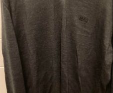 Hugo Boss Grey Sweater L
