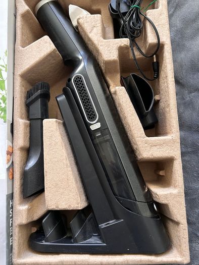 Beldray Revo Cordless Hand Vacuum - Pet Plus+ Hand Vac, 100ml Dust Container, HEPA Filter, Crevice/Brush Tool, 30 Minutes, Upholstery Tool, Rechargeable, Easy Empty, Pet Hair Removal