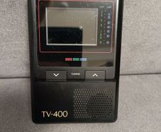 Casio TV-400 LCD Pocket Color Handheld TV Television VHF UHF Excellent shape