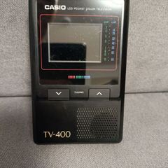 Casio TV-400 LCD Pocket Color Handheld TV Television VHF UHF Excellent shape